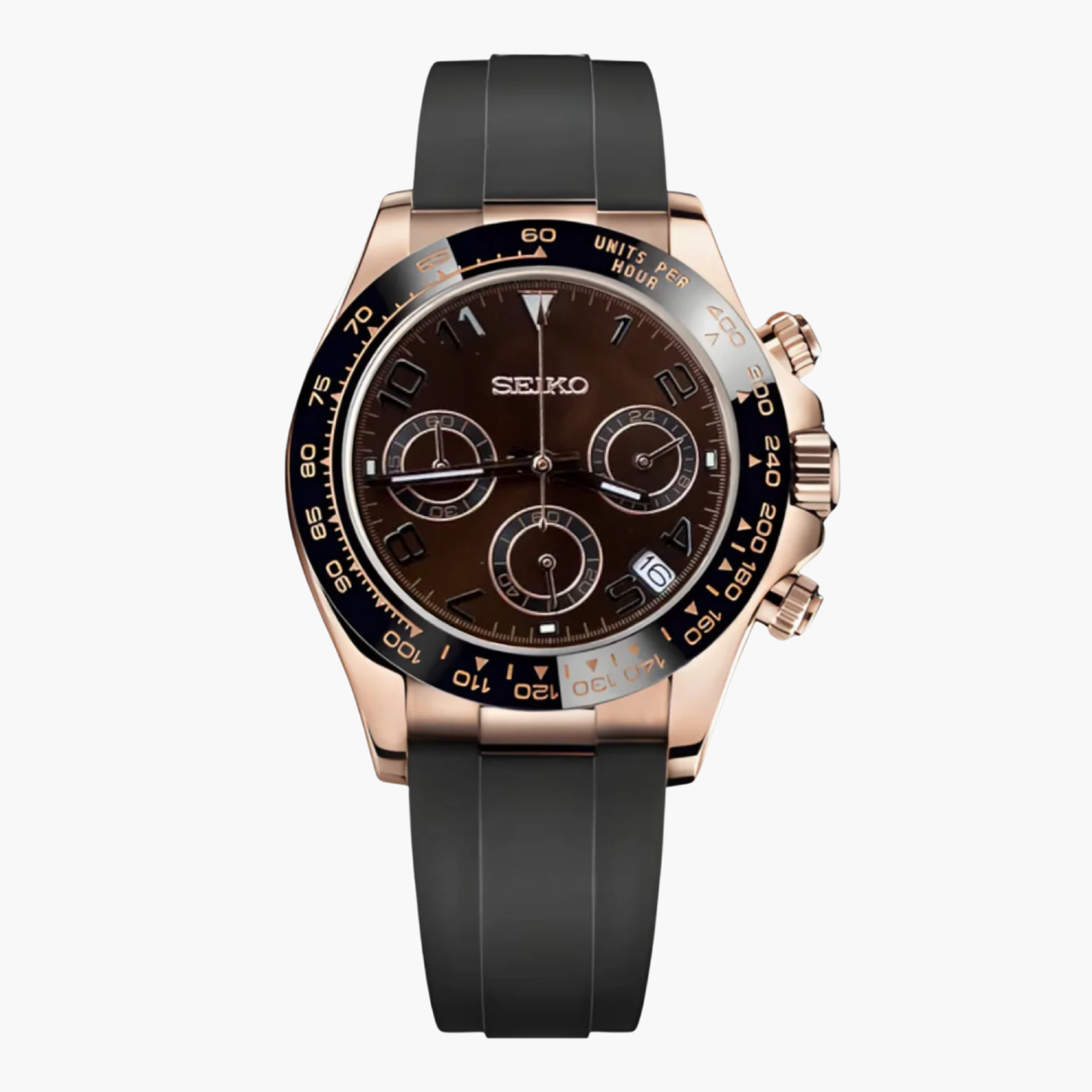 Custom Seitona Rosegold Number Dial