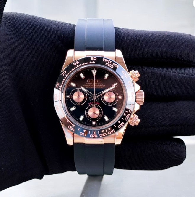Custom Seitona Rosegold Rubber